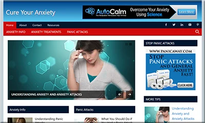 Cure Your Anxiety Ready-to-use Turnkey Website