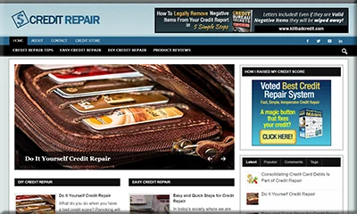 Credit Repair Ready-to-Install Turnkey Website