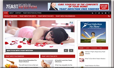 Yeast Infection Ready-to-use Turnkey Website