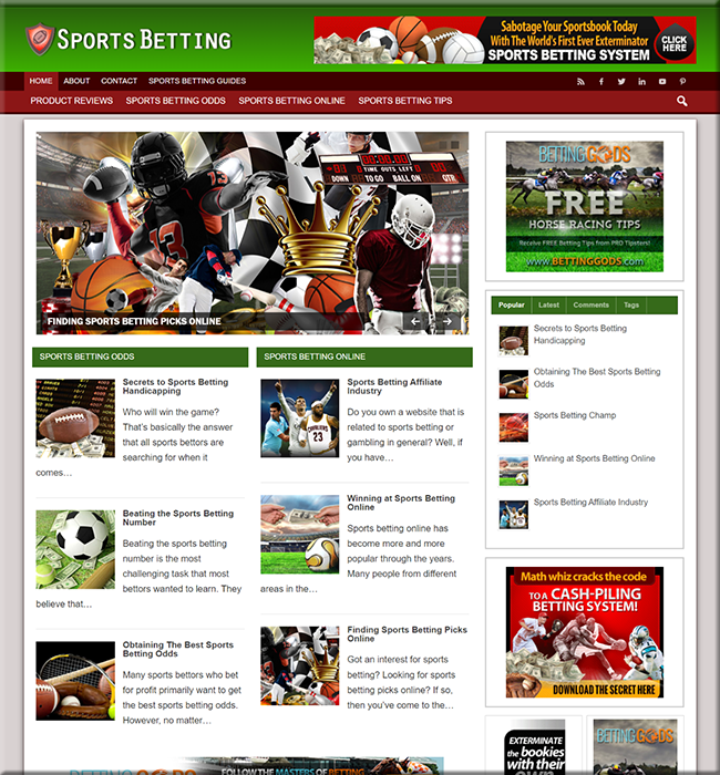 sports betting turnkey website