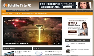 Satellite TV Done-for-you Turnkey Website