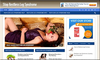 Precreated Restless Leg Syndrome Turnkey Website