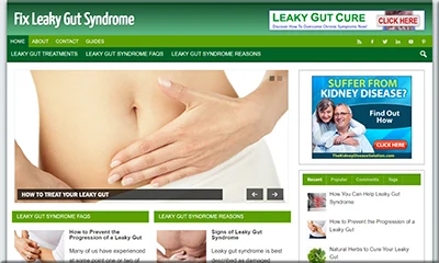 Ready-to-use Leaky Gut Syndrome Turnkey Website