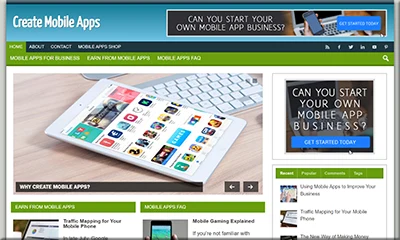 Premade Create Mobile Apps Turnkey Website