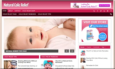 Done-for-You Colic Relief Turnkey Website
